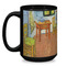 The Bedroom in Arles (Van Gogh 1888) Coffee Mug - 15 oz - Black