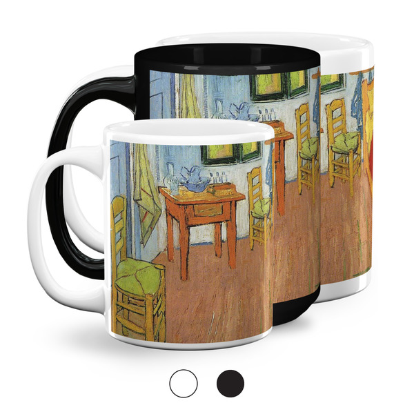 The Bedroom in Arles (Van Gogh 1888) Coffee Mugs Main