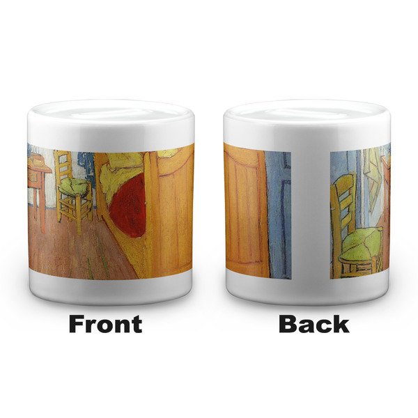 The Bedroom in Arles (Van Gogh 1888) Coin Bank - Approval