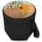 The Bedroom in Arles (Van Gogh 1888) Collapsible Personalized Cooler & Seat (Closed)