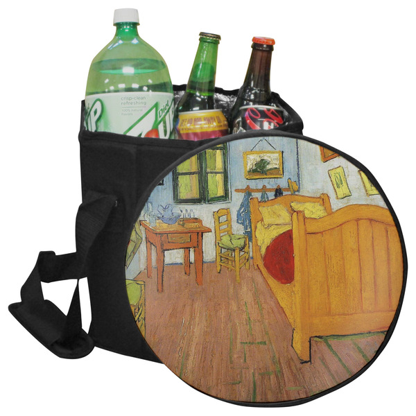 Custom The Bedroom in Arles (Van Gogh 1888) Collapsible Cooler & Seat