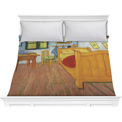 The Bedroom in Arles (Van Gogh 1888) Comforter - King
