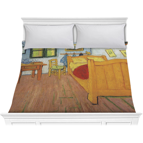 Custom The Bedroom in Arles (Van Gogh 1888) Comforter - King