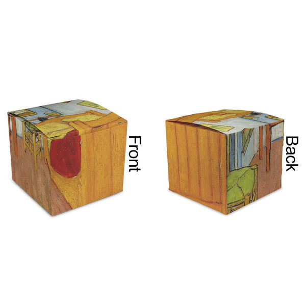 The Bedroom in Arles (Van Gogh 1888) Cube Favor Gift Box - Approval