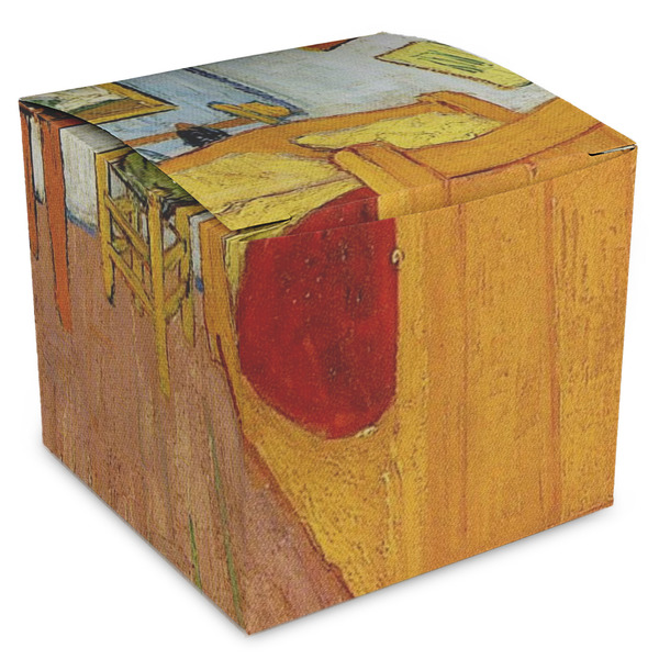 Custom The Bedroom in Arles (Van Gogh 1888) Cube Favor Box