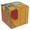 The Bedroom in Arles (Van Gogh 1888) Cube Favor Gift Box - Front/Main
