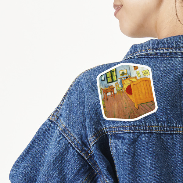 Custom The Bedroom in Arles (Van Gogh 1888) Twill Iron On Patch - Custom Shape - Large