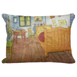 The Bedroom in Arles (Van Gogh 1888) Decorative Baby Pillowcase - 16"x12"