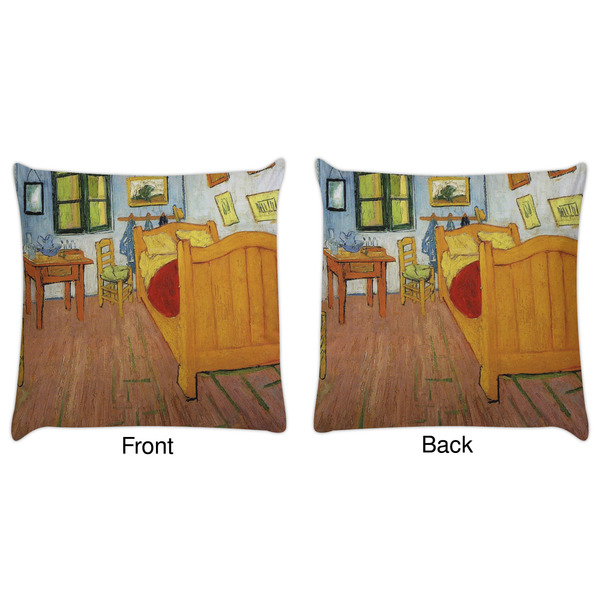 The Bedroom in Arles (Van Gogh 1888) Decorative Pillow Case - Approval