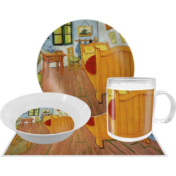 The Bedroom in Arles (Van Gogh 1888) Dinner Set - 4pc