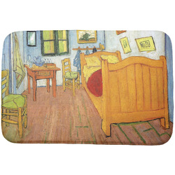 The Bedroom in Arles (Van Gogh 1888) Dish Drying Mat