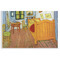 The Bedroom in Arles (Van Gogh 1888) Disposable Paper Placemat - Front View