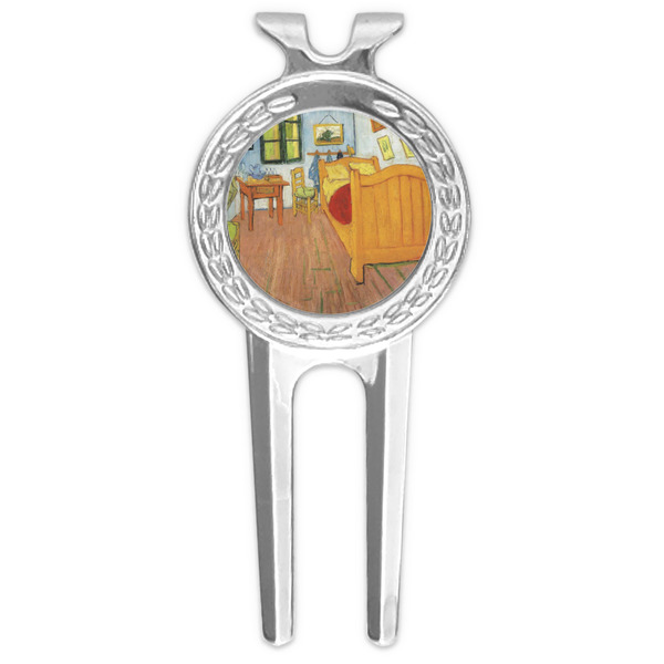 Custom The Bedroom in Arles (Van Gogh 1888) Golf Divot Tool & Ball Marker