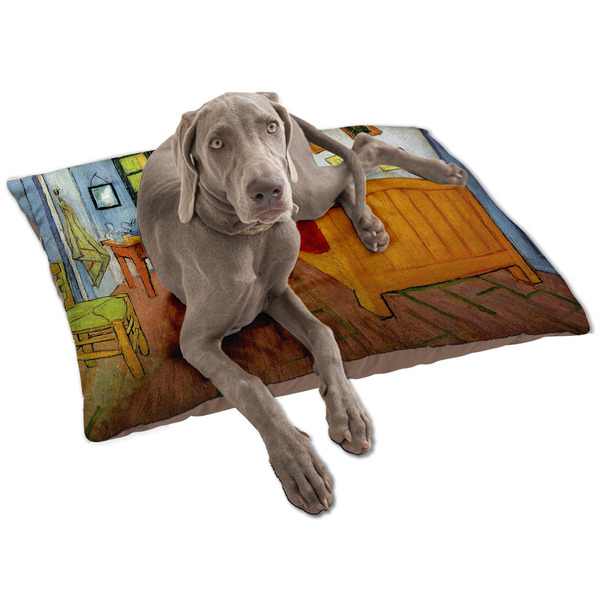 The Bedroom in Arles (Van Gogh 1888) Dog Bed - Large LIFESTYLE