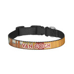 The Bedroom in Arles (Van Gogh 1888) Dog Collar - Large