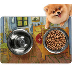 The Bedroom in Arles (Van Gogh 1888) Dog Food Mat - Small