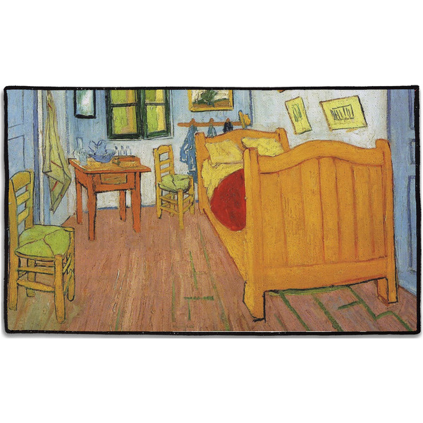 The Bedroom in Arles (Van Gogh 1888) Door Mat - 60"x36" - Approval