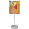 The Bedroom in Arles (Van Gogh 1888) Drum Lampshade with base included