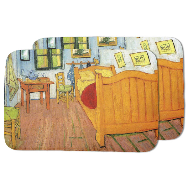 The Bedroom in Arles (Van Gogh 1888) Drying Dish Mat - MAIN