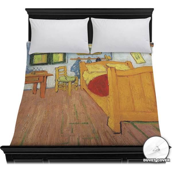 Custom The Bedroom in Arles (Van Gogh 1888) Duvet Cover - Full / Queen