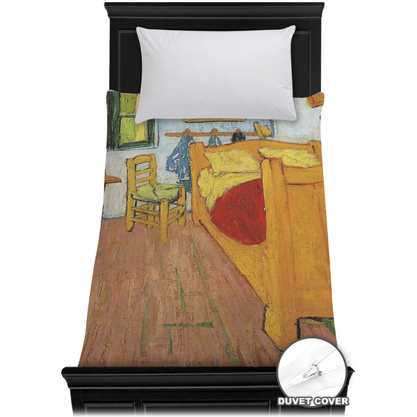 Custom The Bedroom in Arles (Van Gogh 1888) Duvet Cover - Twin