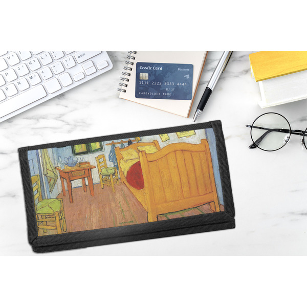 The Bedroom in Arles (Van Gogh 1888) DyeTrans Checkbook Cover - LIFESTYLE