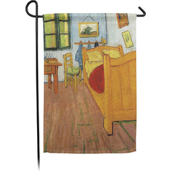 The Bedroom in Arles (Van Gogh 1888) Small Garden Flag - Double Sided