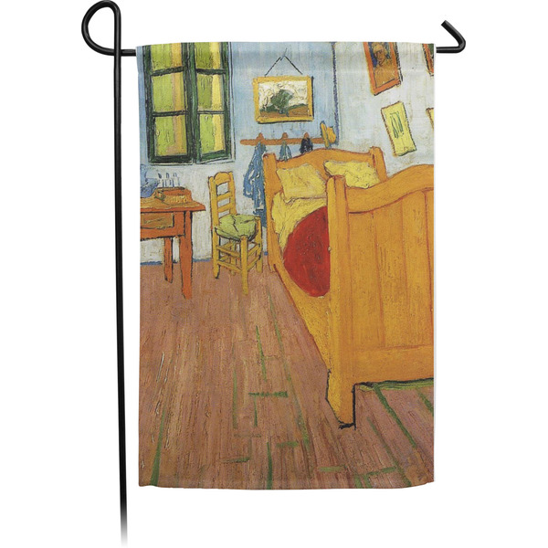 Custom The Bedroom in Arles (Van Gogh 1888) Garden Flag