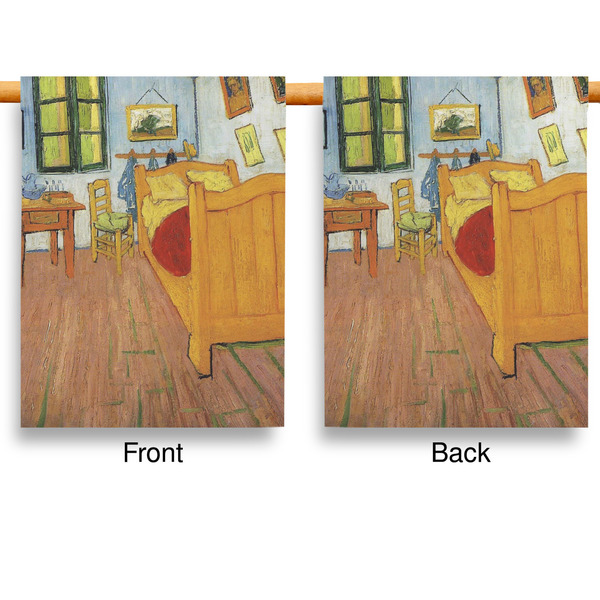 The Bedroom in Arles (Van Gogh 1888) Garden Flags - Large - Double Sided - APPROVAL