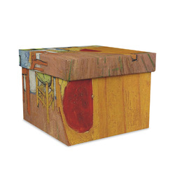 The Bedroom in Arles (Van Gogh 1888) Gift Box with Lid - Canvas Wrapped - Large