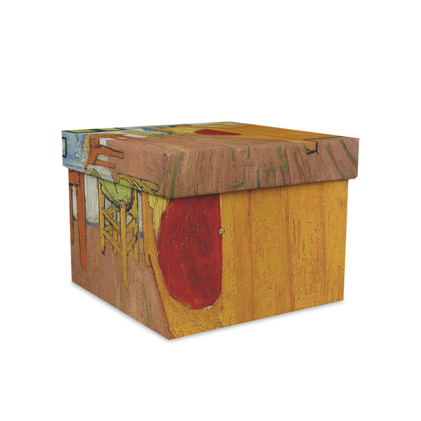 Custom The Bedroom in Arles (Van Gogh 1888) Gift Box with Lid - Canvas Wrapped - Medium