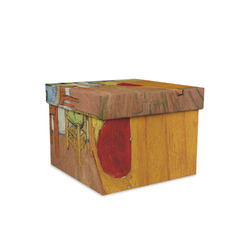 The Bedroom in Arles (Van Gogh 1888) Gift Box with Lid - Canvas Wrapped - Small