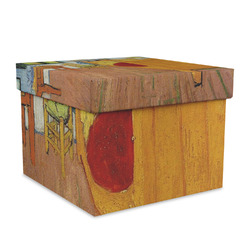 The Bedroom in Arles (Van Gogh 1888) Gift Box with Lid - Canvas Wrapped - X-Large