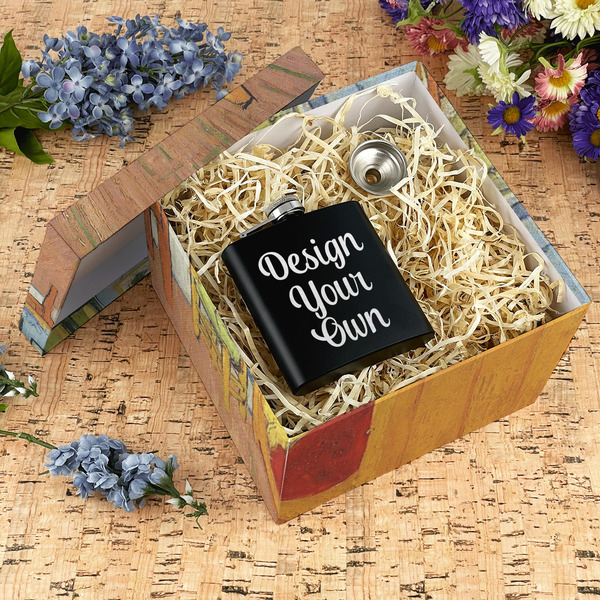 The Bedroom in Arles (Van Gogh 1888) Gift Boxes with Lid - Canvas Wrapped - X-Large - In Context