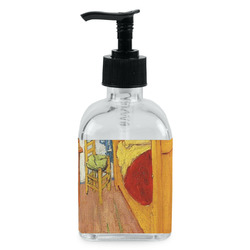 The Bedroom in Arles (Van Gogh 1888) Glass Soap & Lotion Bottle - Single Bottle