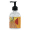 The Bedroom in Arles (Van Gogh 1888) Glass Soap/Lotion Dispenser - Front