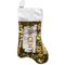 The Bedroom in Arles (Van Gogh 1888) Reversible Sequin Stocking - Gold