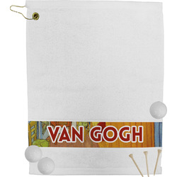 The Bedroom in Arles (Van Gogh 1888) Golf Bag Towel