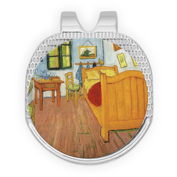 The Bedroom in Arles (Van Gogh 1888) Golf Ball Hat Clip Marker - Apvl