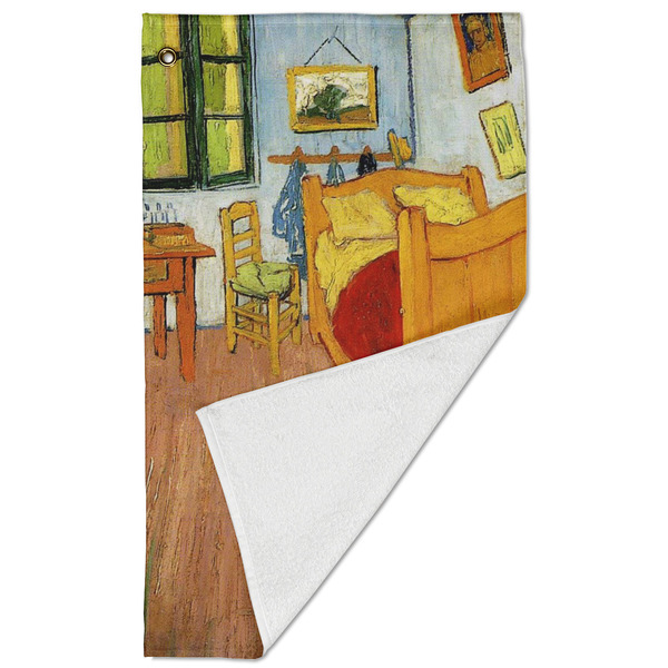 The Bedroom in Arles (Van Gogh 1888) Golf Towel - Folded (Large)