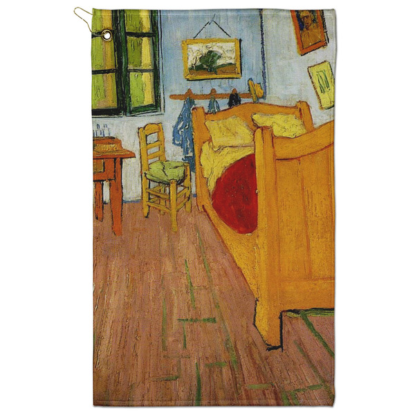 Custom The Bedroom in Arles (Van Gogh 1888) Golf Towel - Poly-Cotton Blend