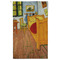 The Bedroom in Arles (Van Gogh 1888) Golf Towel - Front (Large)