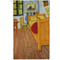 The Bedroom in Arles (Van Gogh 1888) Golf Towel (Personalized) - APPROVAL (Small Full Print)