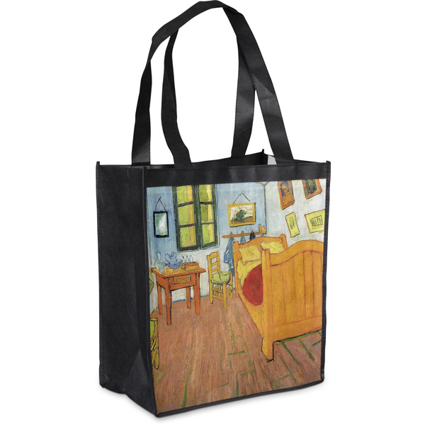 Custom The Bedroom in Arles (Van Gogh 1888) Grocery Bag