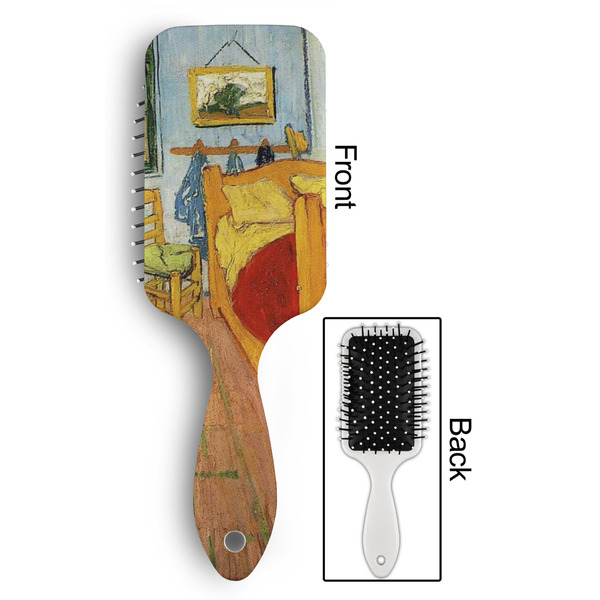 The Bedroom in Arles (Van Gogh 1888) Hair Brush - Approval