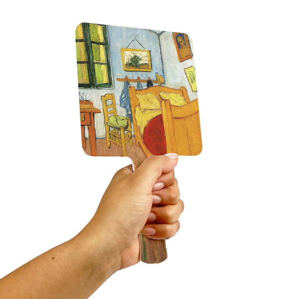 The Bedroom in Arles (Van Gogh 1888) Hand Mirrors - Alt View