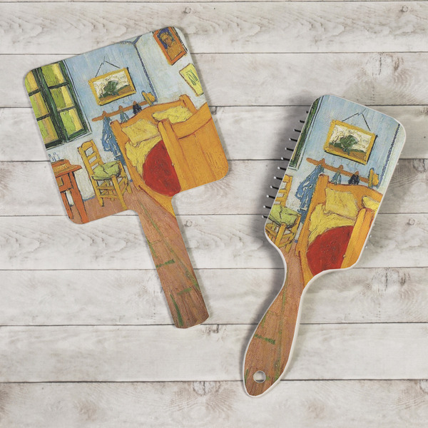 The Bedroom in Arles (Van Gogh 1888) Hand Mirrors - In Context
