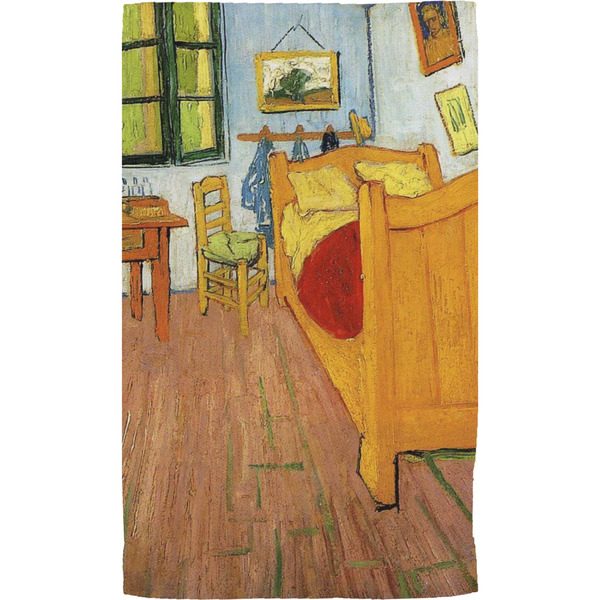 The Bedroom in Arles (Van Gogh 1888) Hand Towel - Full View