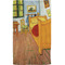 The Bedroom in Arles (Van Gogh 1888) Hand Towel - Full View