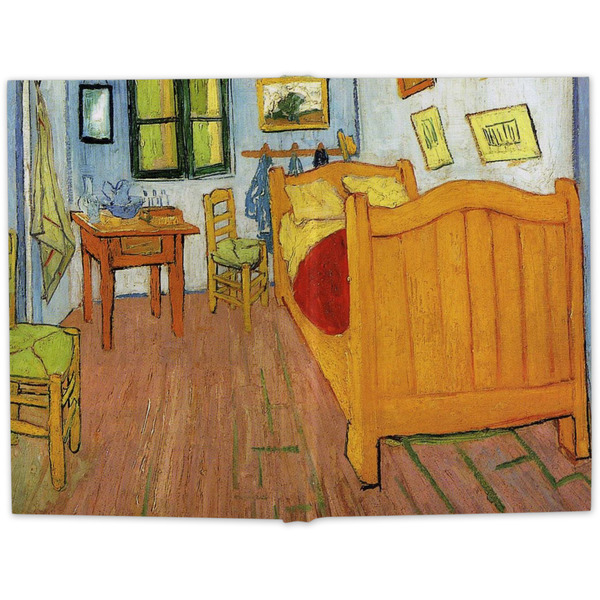 The Bedroom in Arles (Van Gogh 1888) Hard Cover Journal - Apvl